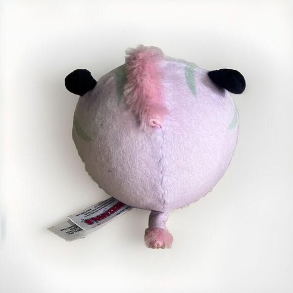 Squeezamals Pink Zebra Beverly Hills Teddy Bear Co. 2020 Plush - Picture 2 of 2